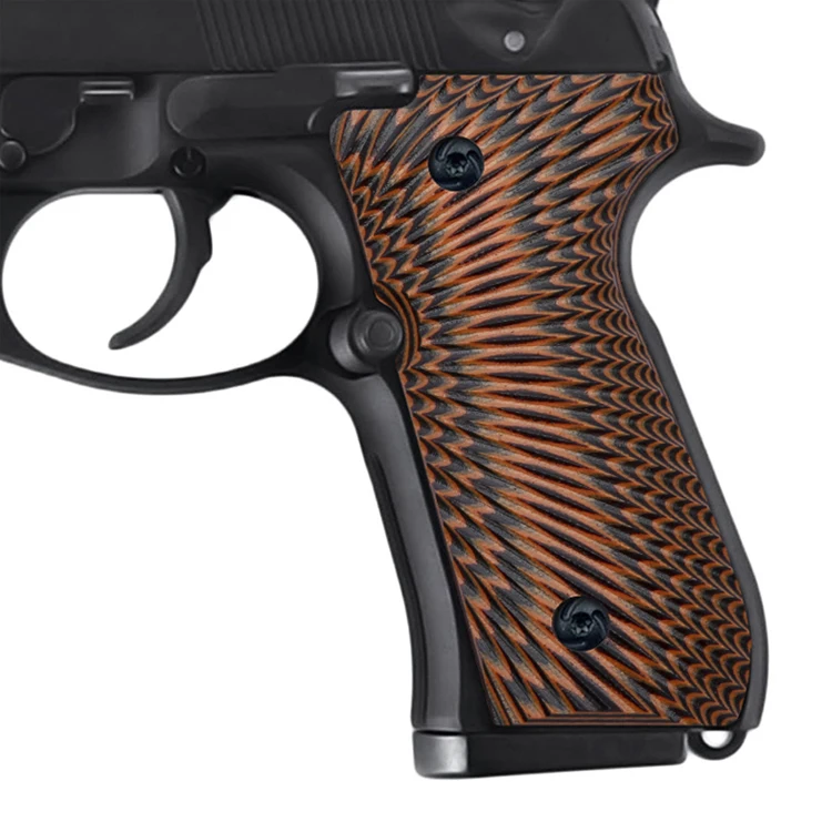 

Beretta grips beretta 92 96 Full Size G10 Gun Grips, Sunburst texture