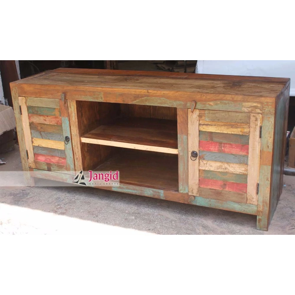 Indian Reclaimed Wood Tv Cabinet Design Buy Lcd Tv Cabinet Design Wooden Tv Cabinet Designs Living Room Tv Cabinet Designs Product On Alibaba Com