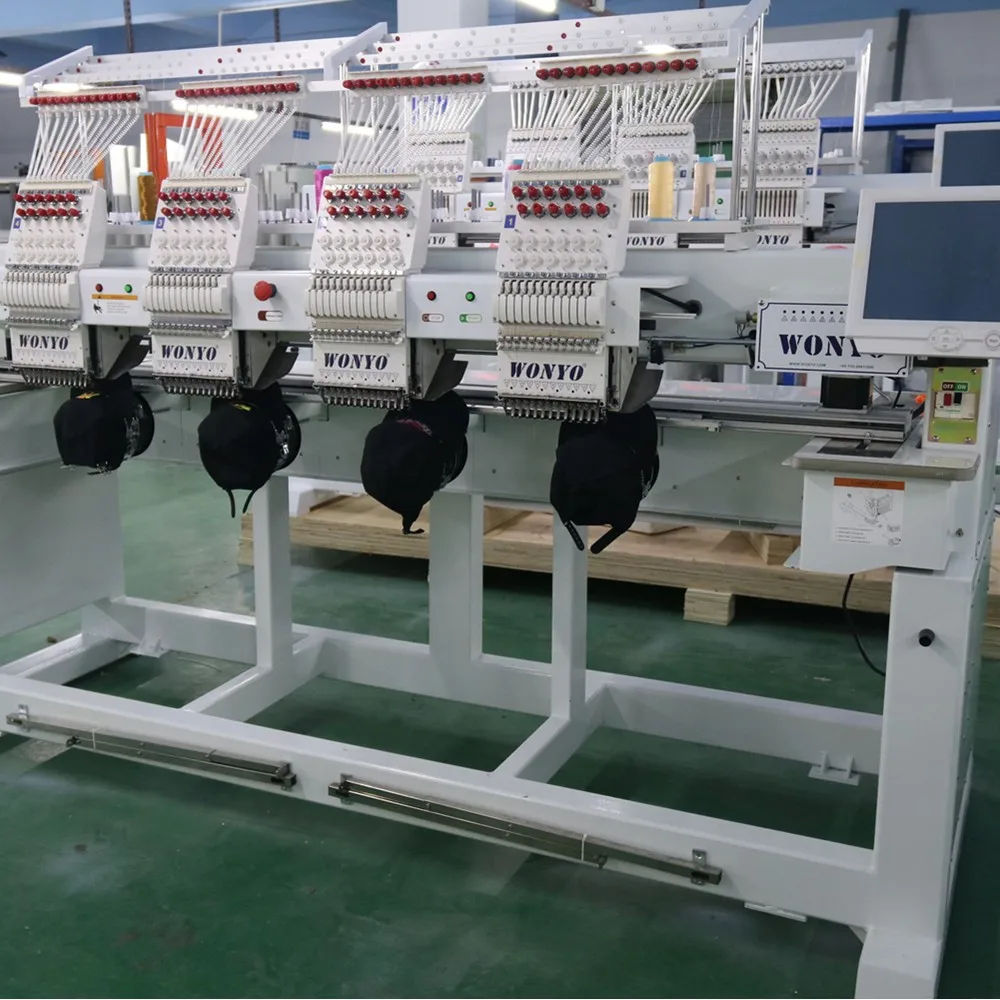 Wonyo/barudan Computerized 4 Heads Embroidery Machine Price Buy 4