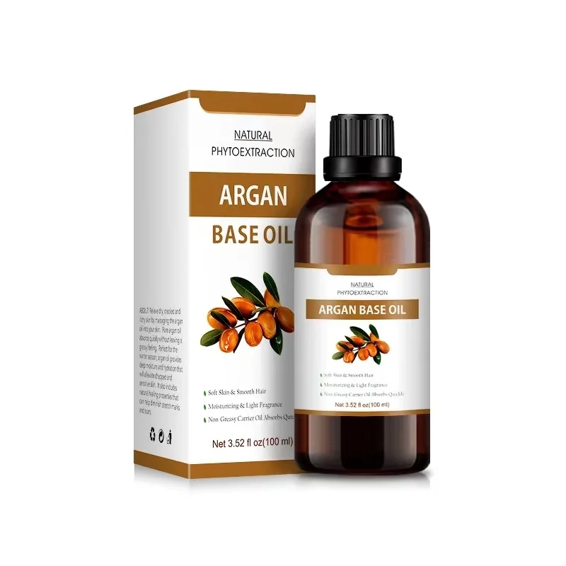 

Wholesale Organic 100% Pure Argan Carrier Oil 100 ml Moisturizing And Smoothing Hair Essential Oil Jojoba Oil
