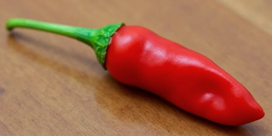 Illustration of fun facts about red serrano peppers
