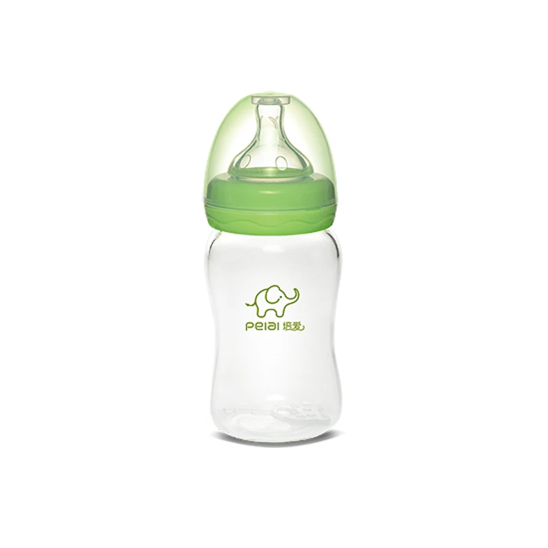 

180ml wide neck glass milk baby feeding bottle adult baby glass bottle