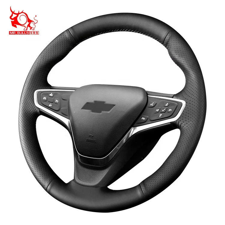 

car accessories car steering wheel cover leather steering cover for Chevrolet Equinox, Customized color