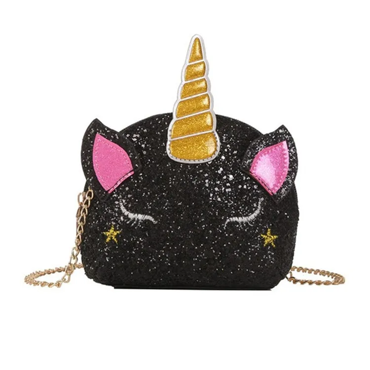 
Sequin Unicorn Chain Shoulder shopping bags for ladies hand makeup bags 