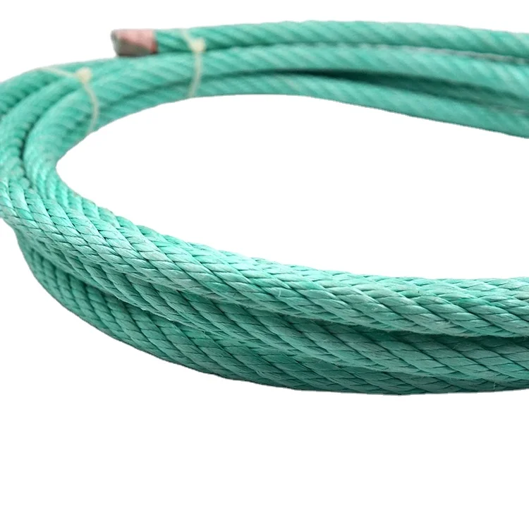 

Polypropylene steel wire combination rope for fishing, Can be customized