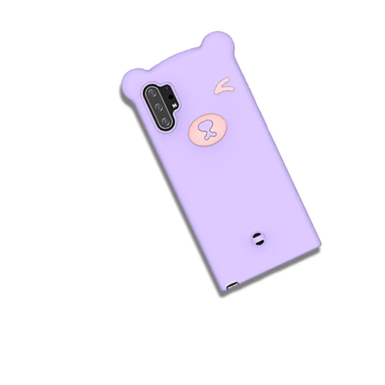 

2019 Wholesale Custom Soft Protection cute silicone phone case for Samsung Galaxy note 10 plus