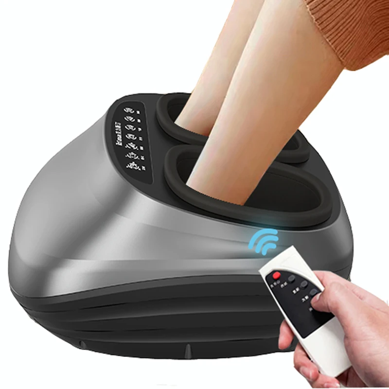Electric Foot Massager Full Wrap Kneading Shiatsu Infrared Heating Vibrating Machine Kneading Increases Blood