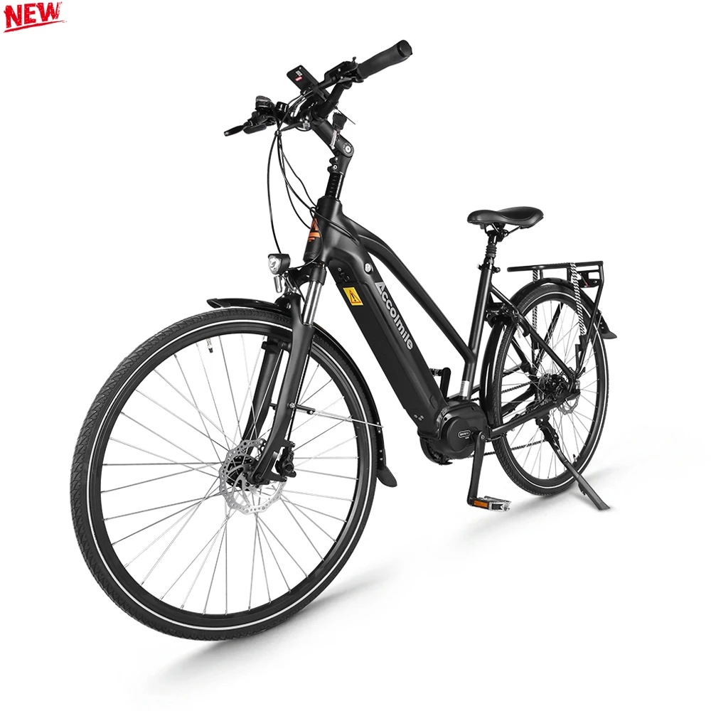 

Hot sale 7 speed step through ebike 36v electric bicycle 250 w bafang motor mid drive motor city electric bike EU warehouse