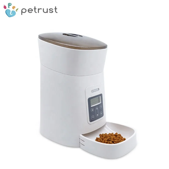 Automatic pet feeder for cats and dogs