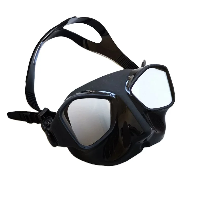 

Hot Selling Tempered glass Low Volume Adjustable Snorkeling Diving Masks