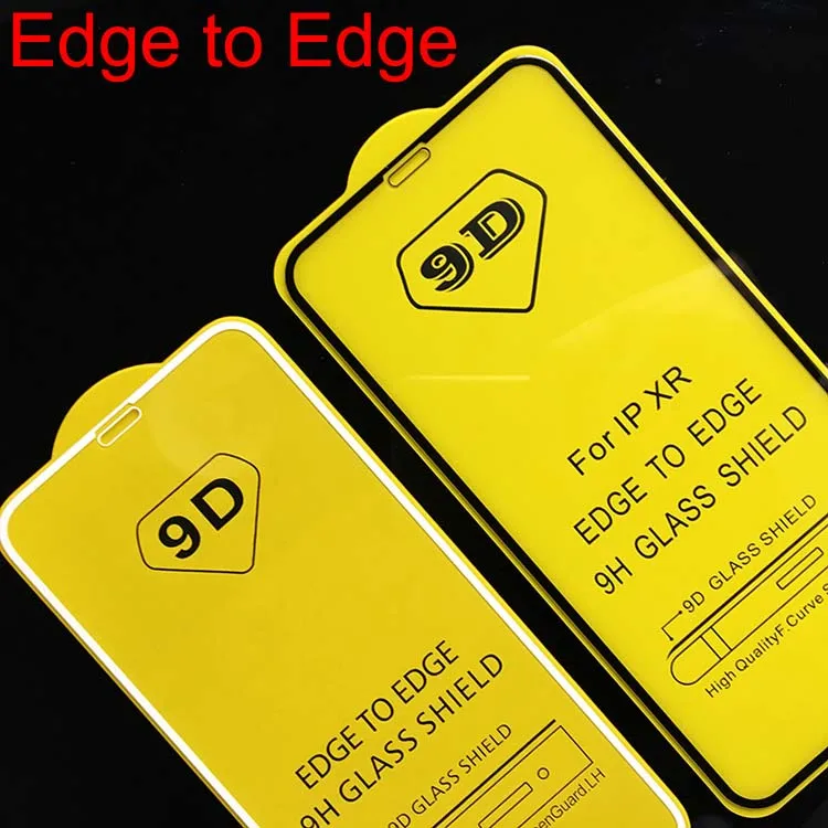 

Original really 9D 9H 0.33MM full glue edge to edge cell phone tempered glass screen protector for huawei honor 8x