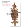 Classic Furniture Craft Decor Applique Onlay Carved Wooden Corbel Bracket