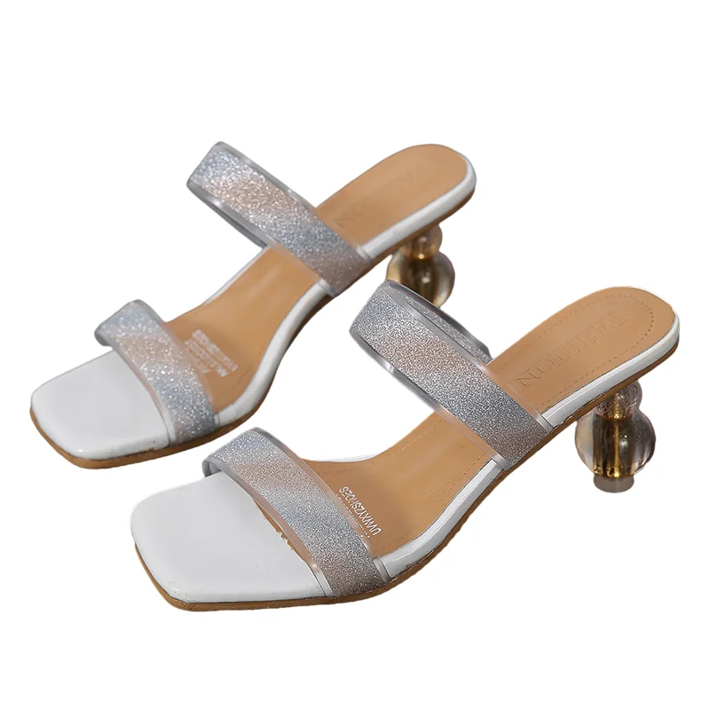 

Fashion Slides Plain House Slippers Women's Sandals Flat Shoes Studded Sandals for Women
