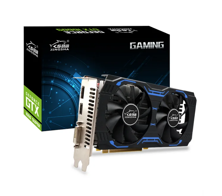 

Graphics Cards GTX 1660 Super 6G Gaming video Card with 6GB GDDR5 192-bit Memory Interface GTX 1660S