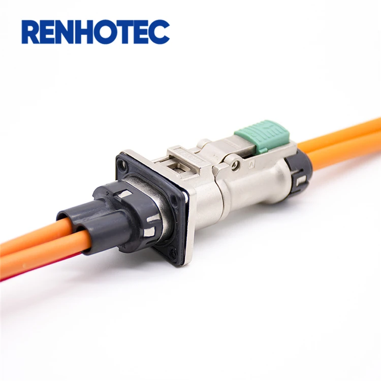 High Voltage Interlock Loop Circuit 35a Hvil 2 Pin 2core Plug Connector