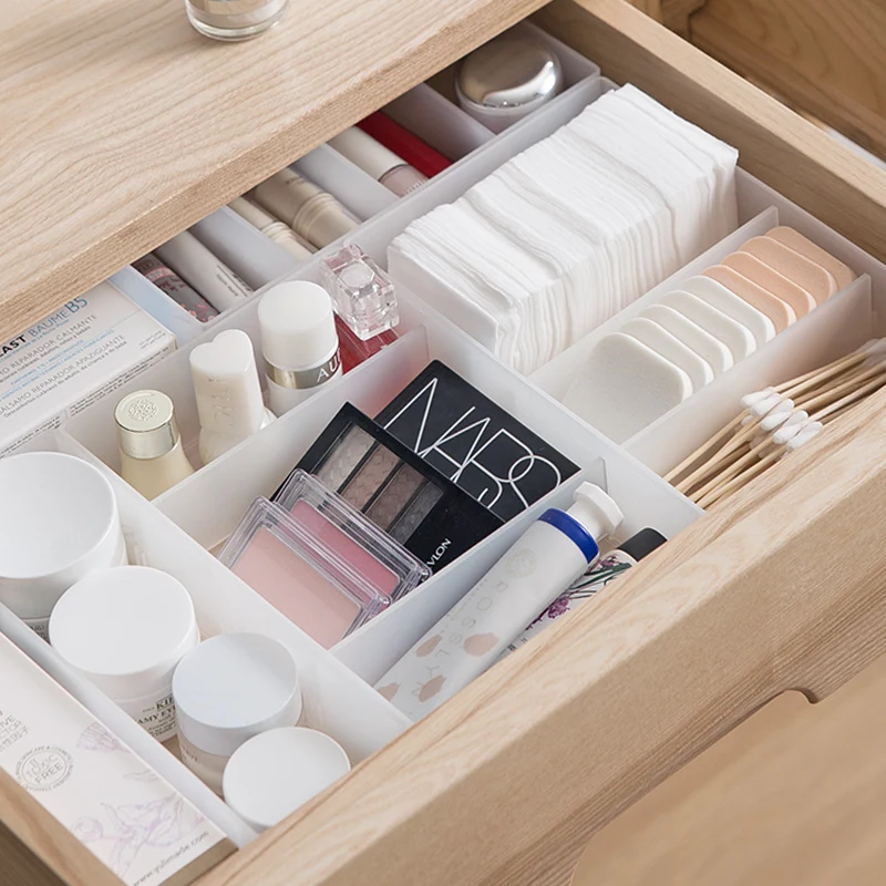 

SHIMOYAMA Large Clear Jewelry Storage Box Drawer Organizer Insert Board