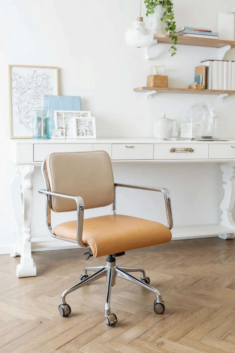 Family Happy with New Office Chair