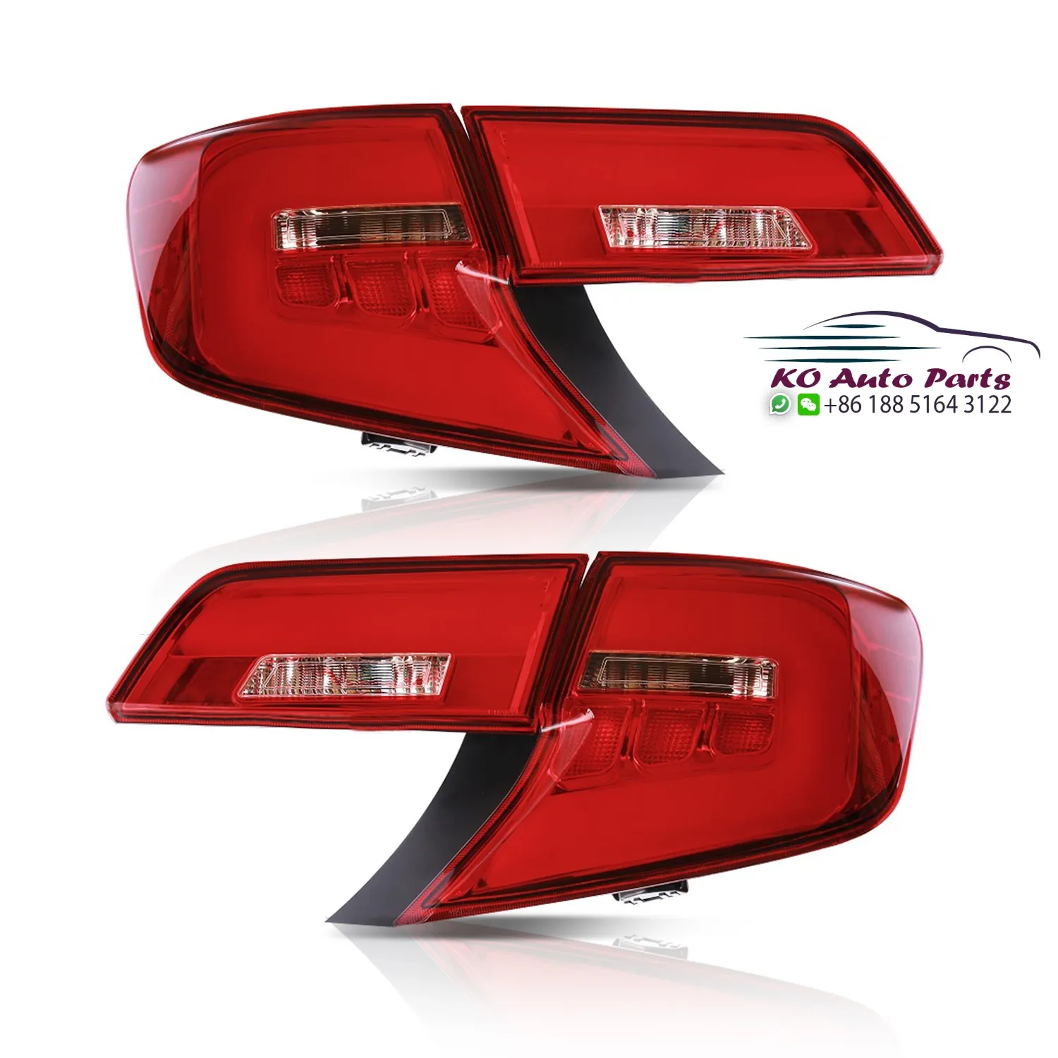 Rear back tail light for toyota camry 2011 2012 2013 2014 saloon model edition limited