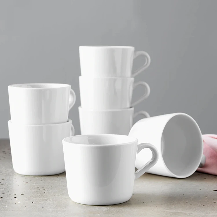 

OEM Custom Logo Changing Color Porcelain Mug Tumbler Tea Porcelain Coffee Ceramic Cup, Customized color