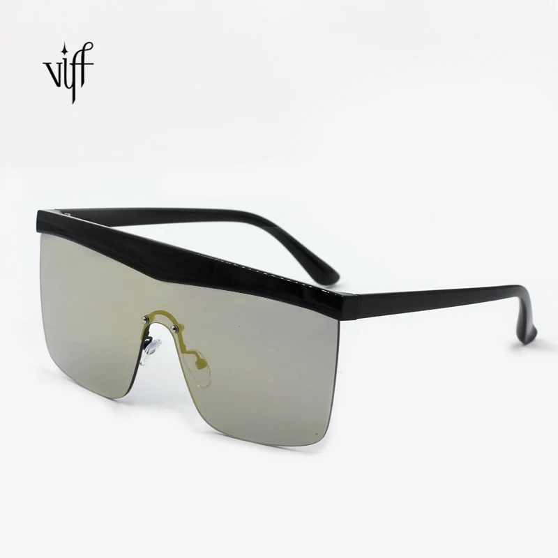 

Oversized Sunglasses VIFF HP17171 Fashion vintage Sun Glasses Big Frame Windproof Shades Men Flat Top Driving Sunglasses