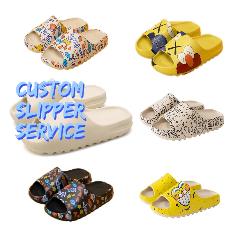 

Wholesale Multi-Style Multi-Color Optional Soles Doft Anti-Skid Texture Design Indoor Home Slippers Unisex Slides Slippers, Picture