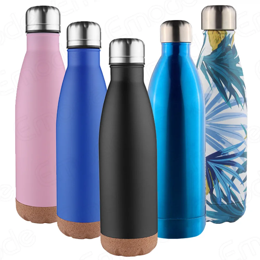 

RCS Recycled BPA Free Slim Aesthetic Gym Double Walled Insulated Stainless Steel Water Bottles for Sports School Yoga Camping