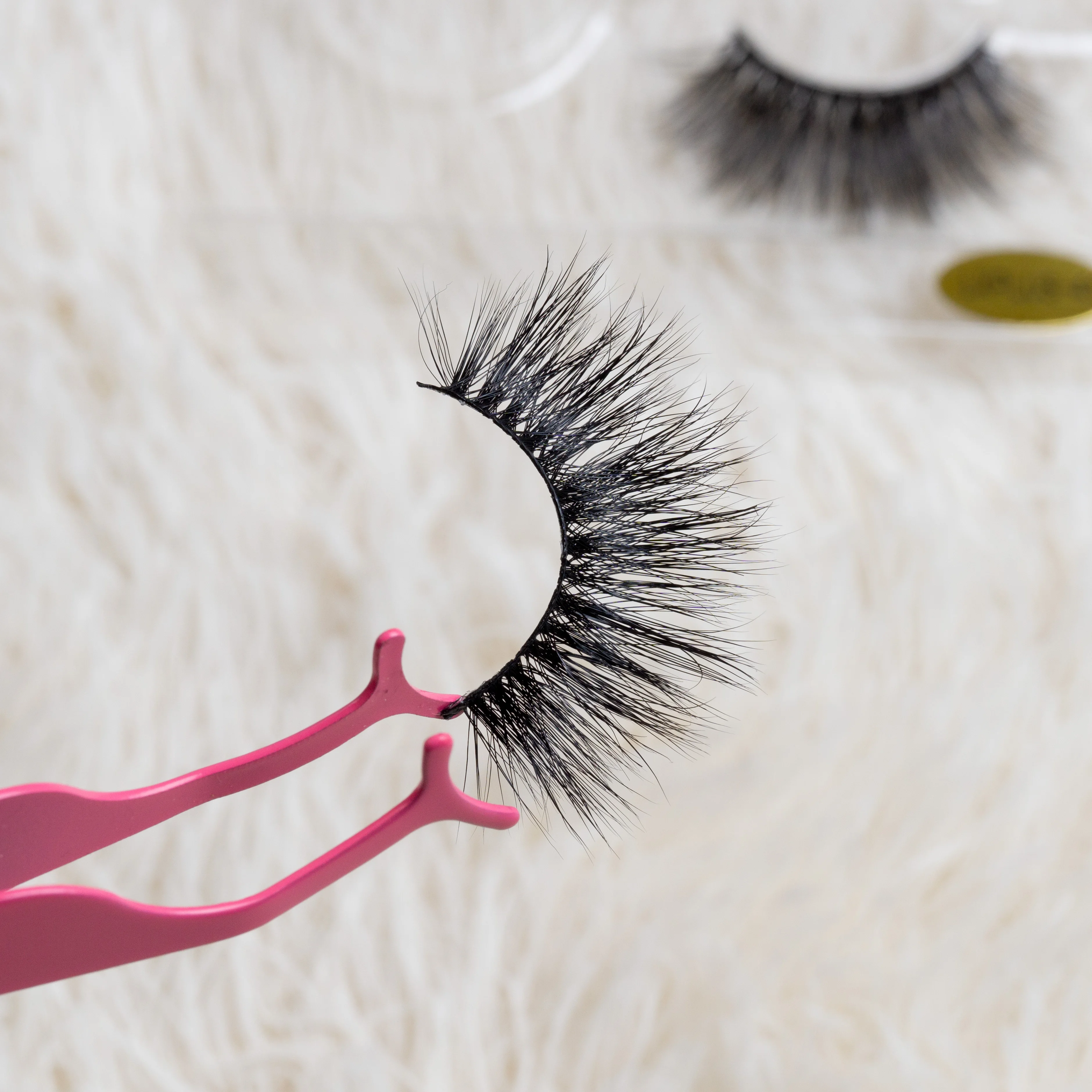 

5d mink eyelashes 25mm eyelash vendors custom mink eyelash wholesale, Black color, colorful color also available