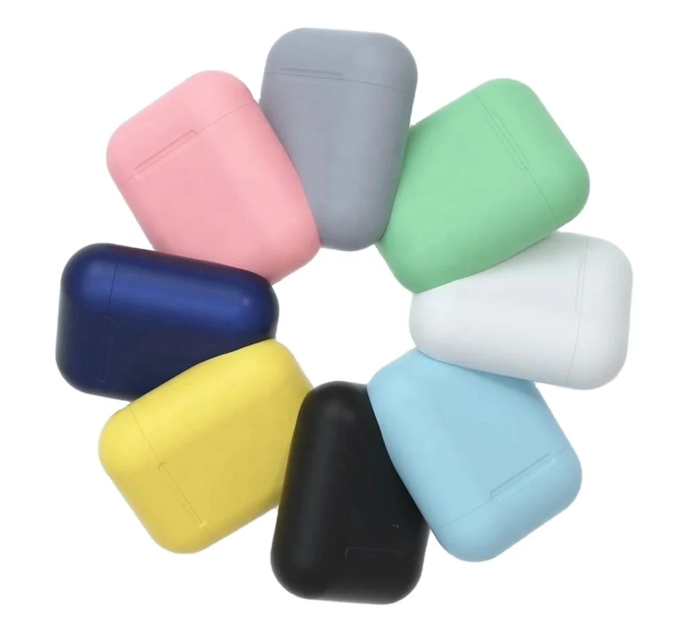 
2020 Bluetooth Earphones Earbuds Headphone Ear pods Air 2 Pods Macaron Inpods i12 TWS 
