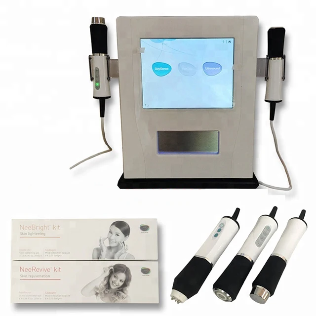 

Professional 3 in 1 super facial CO2 oxygenating ultrasound and rf facial machine peel skin renewal system