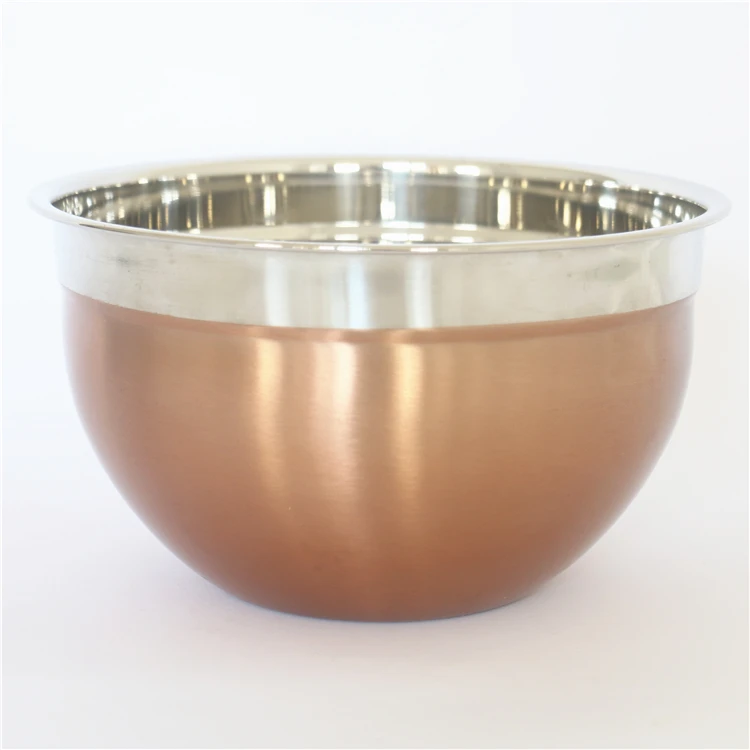 

Stainless Steel Salad Bowl Cake Baking big Bowl Serving For Salads or Fruits