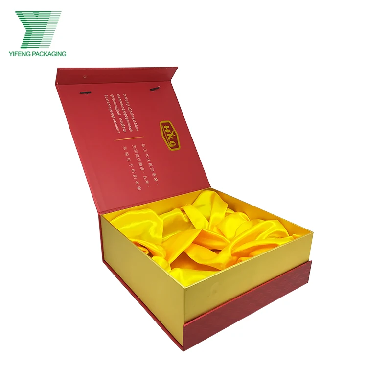 

High Quality Custom Full Color Printing Cardboard Health Care Product Cubilose Bird Nest Gift Paper Box with Satin Insert