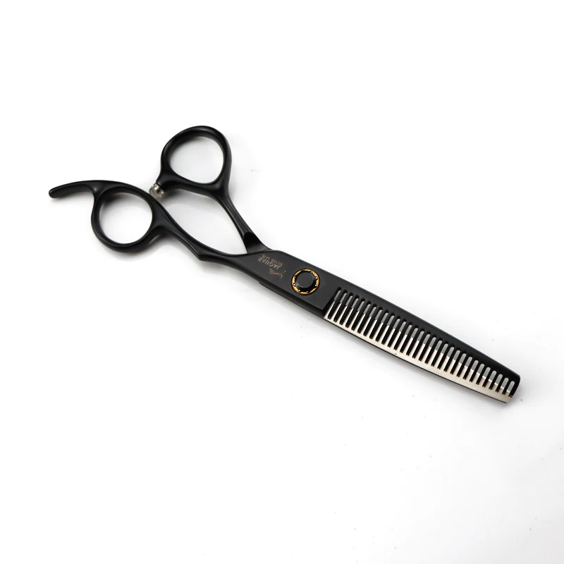 

Highly Durable 6.0 Good Stability BlackJapanese Hair Cutting Professional Barber Shears