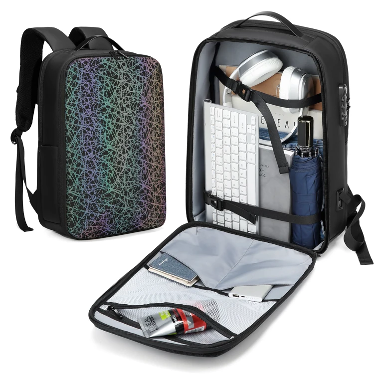 

Factory Travel 15.6 Inch Computer Bag Protective Rucksack Shockproof Shoulder Carrying Laptop Backpack For Men