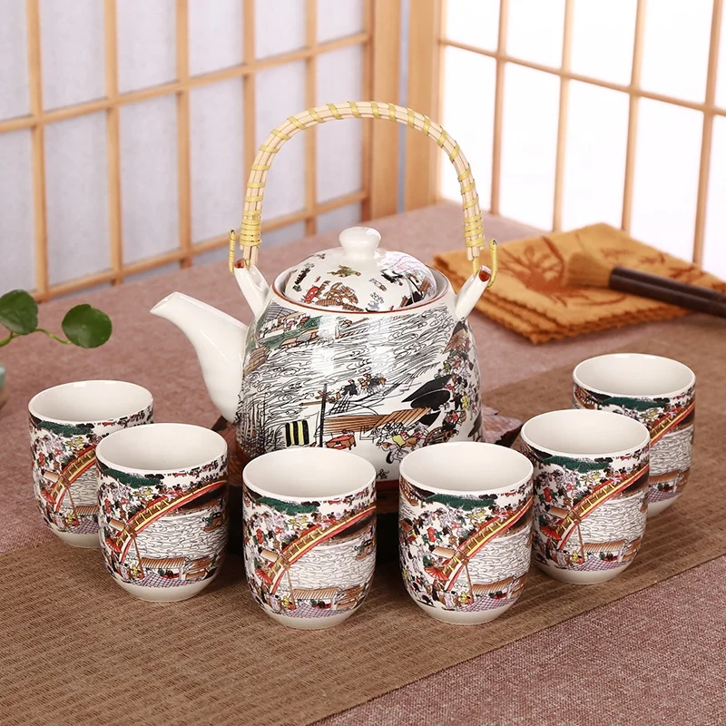 

Wholesale Creative Chinese Traditional Pictures Ceramic Coffee Tea Sets