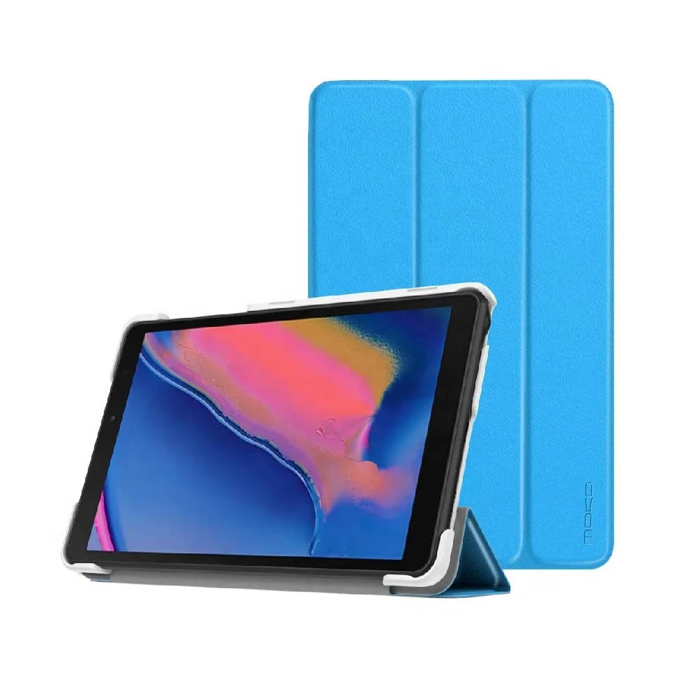 

MoKo Tri-fold bracket flip tablet case cover For samsung Galaxy Tab A 8.0 SM-P200/P205 with S pen 2019 version