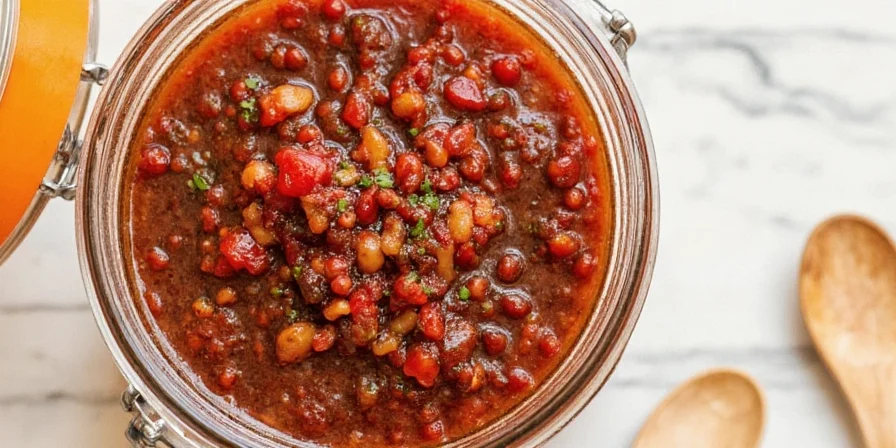 Sterilizing mason jars for preserving pepper relish