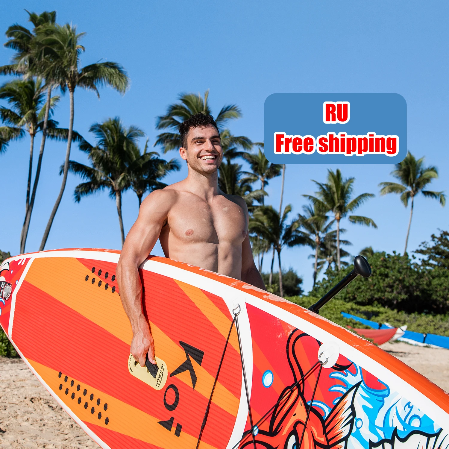 

RU Free Shipping Dropshipping sup board inflatable paddleboard koi surfboard supboard stanup paddle boards watersports isup