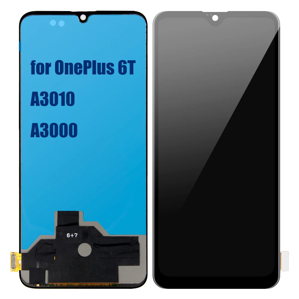 

Aliexpress best sellers for OnePlus 6t lcd One Plus 6T Display Touch Screen Digitizer Assembly for OnePlus6t A3010 A3000