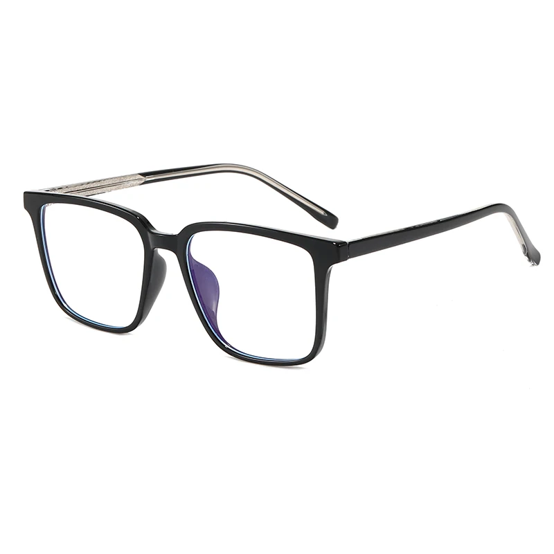 

Model 27532 Blue Light Blocking Glasses 2021 TR90 Square Nerd Eyeglasses Frame Anti Blue Ray Computer Gaming Glasses