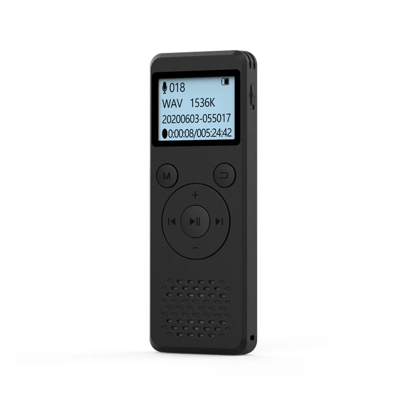 HNSAT 1536kpbs digital voice recorder and MP3 player battery life 110 hours dvr-818