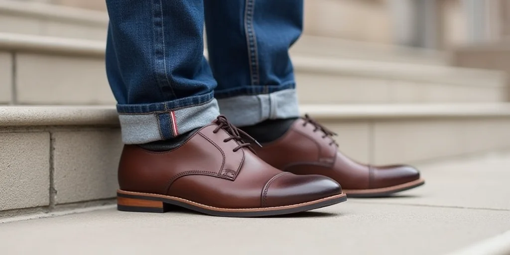 princess polly baby blue dress 9 Best Brown Dress Shoes For Men: A Must-Have For Special Occasions main image 0