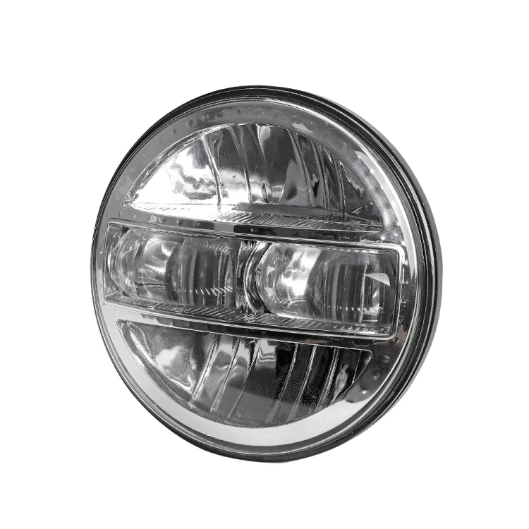 High Quality 5.75 inch Chrome LED Projection Headlight for Harley Sportster