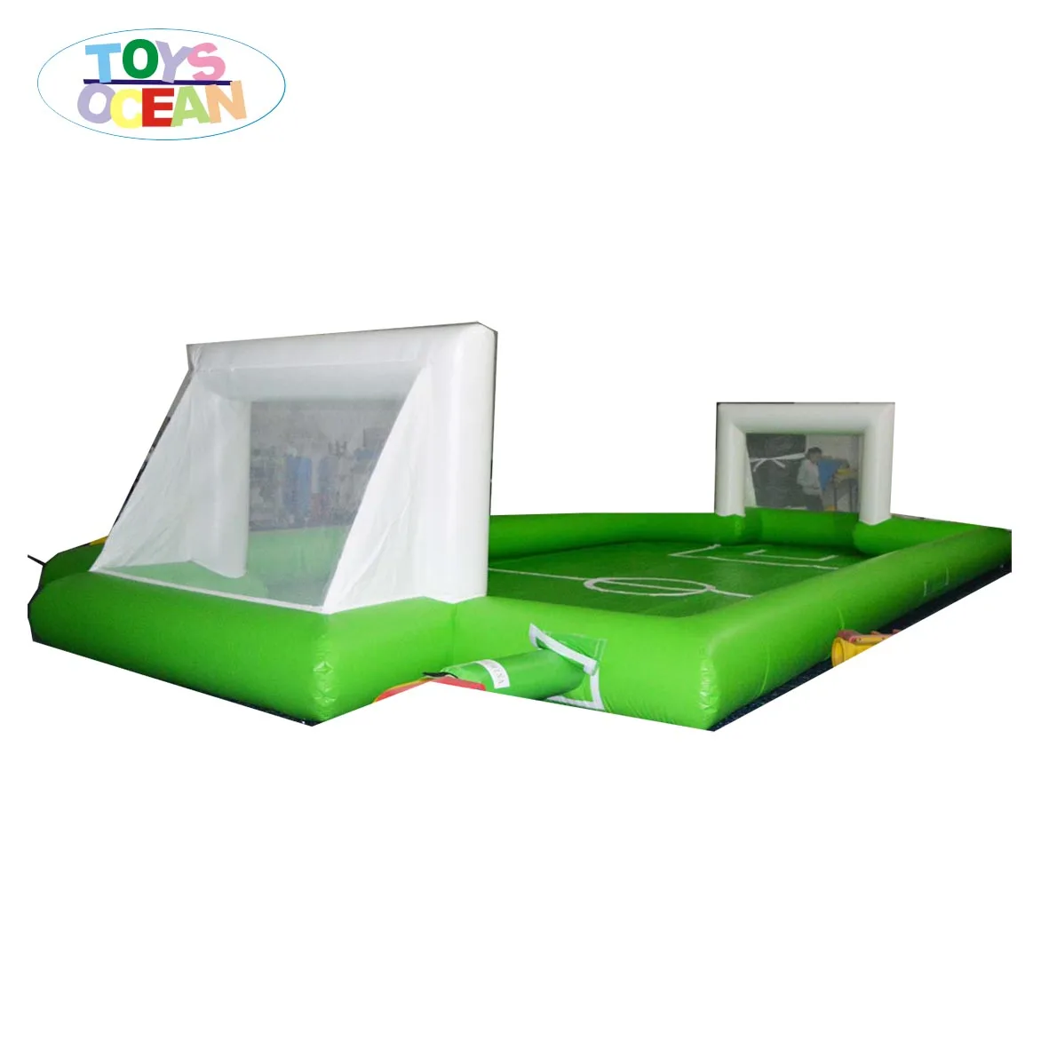 Hot Sale Custom Inflatable Sports Football Soccer Field and Soap Soccer Field