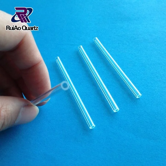 2mm 3mm 4mm 5mm 6mm Od Quartz Glass Capillary Tube With Customized