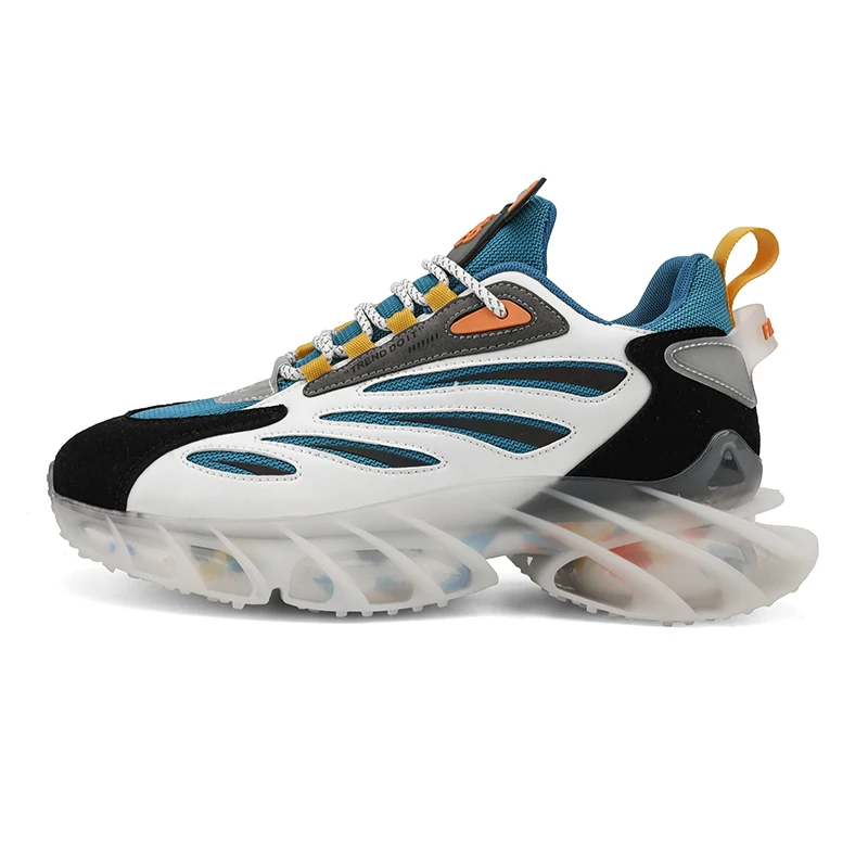 

2021 New Trend design brand performance sneakers summer running air sports shoes, Black/white/red