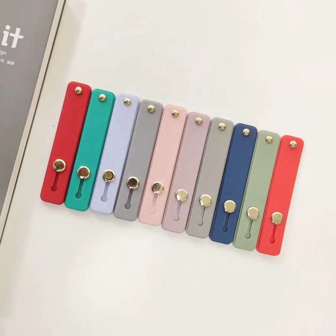 

wholesale Silicone mobile phone ring bracket multi-functional silicone push-pull bracket live lazy ring phone holder