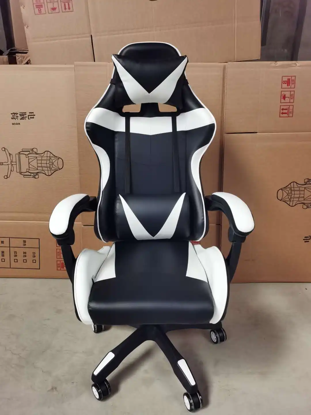 Modern High Back Best Chair Gaming Furniture Cheap Rgb Adjustable White ...