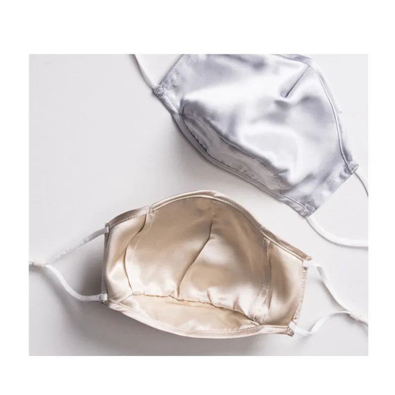 

Reusable Anti Haze 3 Layers facemask 6A Mulberry silk face-mask