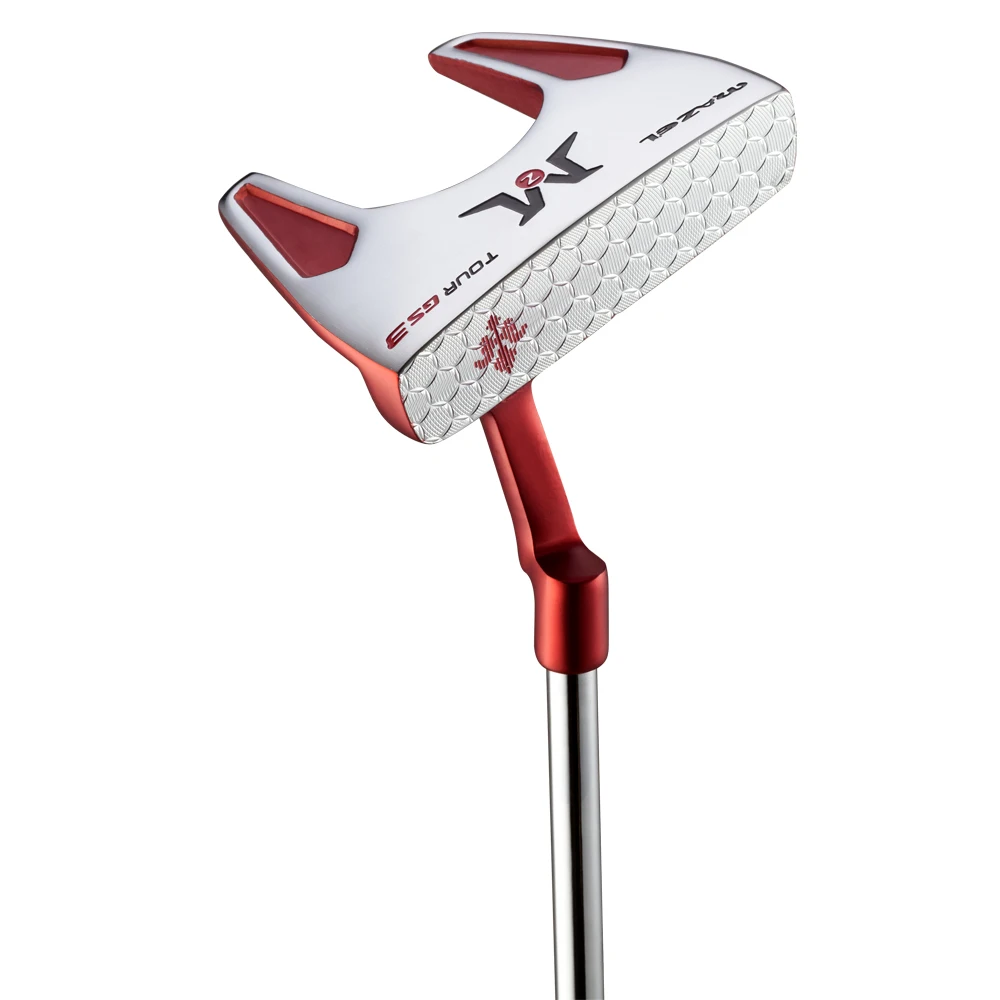 

MAZEL Premium Manufacture wholesale Golf Putter OEM Welcomed Stainless Travel Golf Putter Club with Headcover, Red or custom