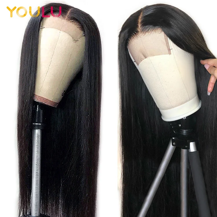

Wholesale raw unprocessed brazilian virgin human hair vendors, cheap 10a frontal lace wig vendors with baby hair